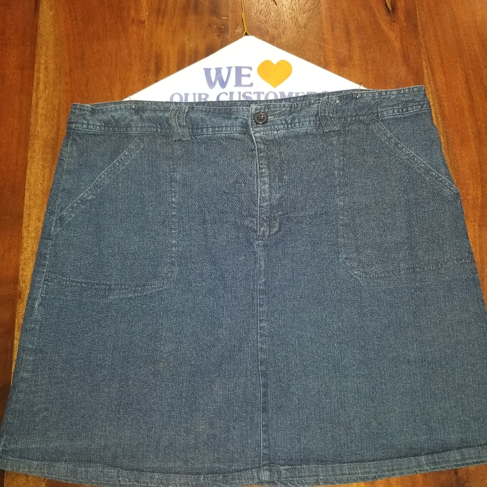White Stag Blue Jean Skort